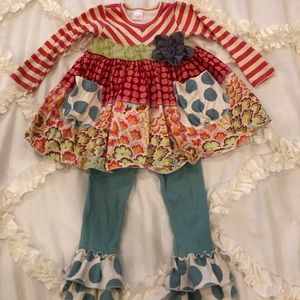 Giggle Moon girls 24 month outfit
